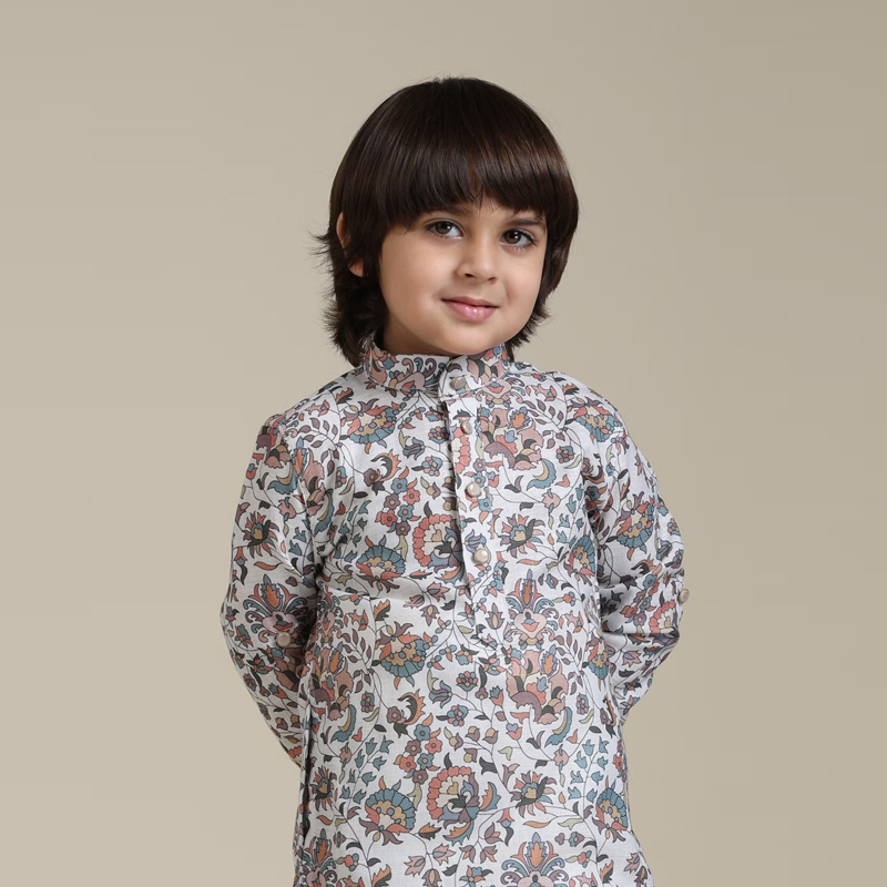 Boys Chikankari Kurta
