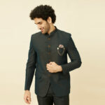 Green Jodhpuri Suit