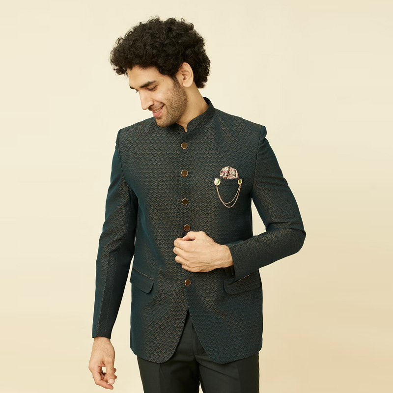 Green Jodhpuri Suit