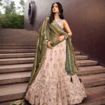 Green Bridesmaid Lehenga