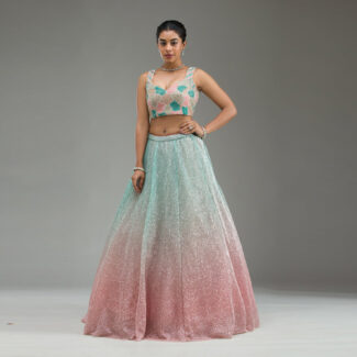 Green Lehenga