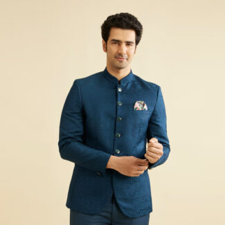 Blue Jodhpuri Suit