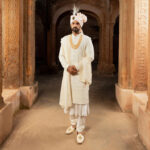Gold Groom Sherwani